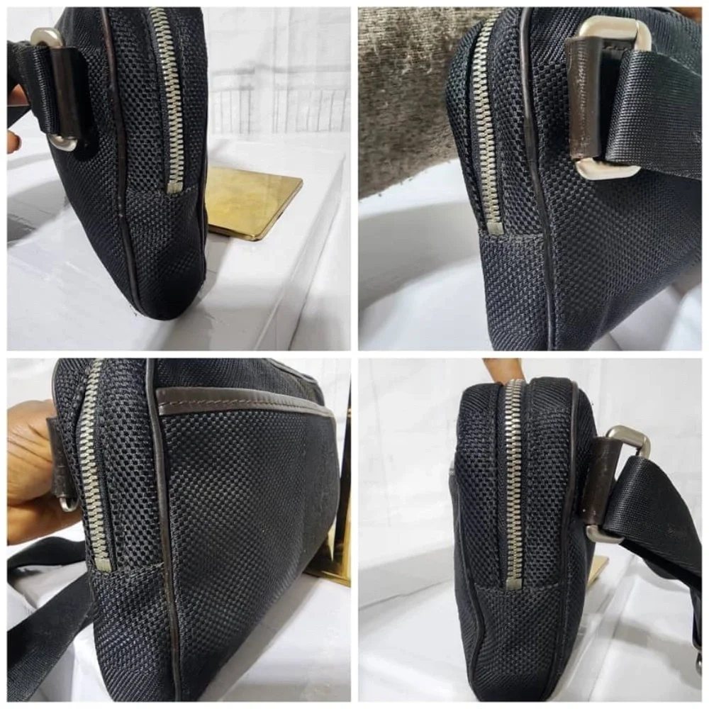 Authentic LOUIS VUITTON Damier Geant Acrobat Fanny Pack Black